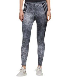 NEW Small Adidas Women's Feelbrilliant 7/8 Tight [Black|Gray]